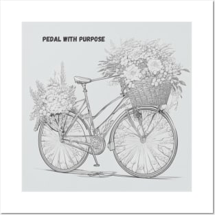 Pedal with Purpose Posters and Art